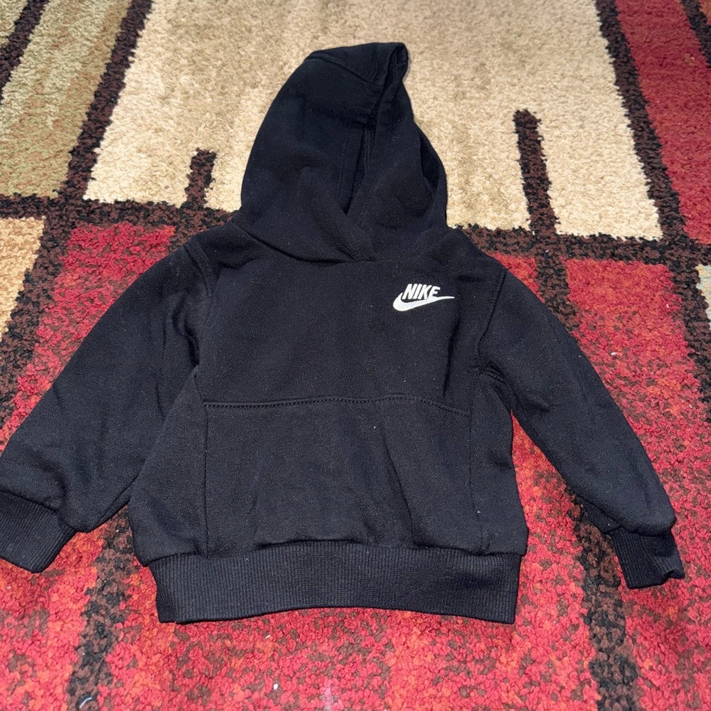 Nike Kids Black Pullover Hoodie